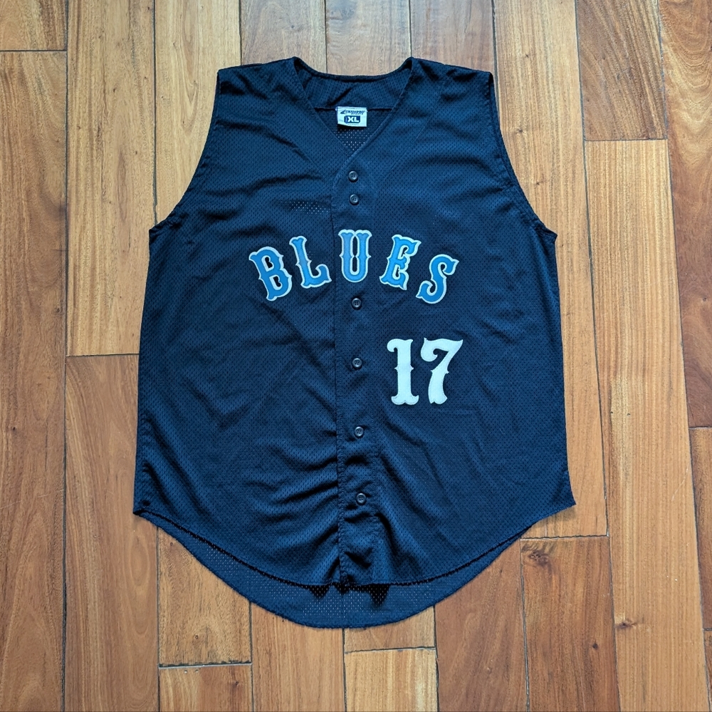 Blues Vintage Patched Jersey (XL)